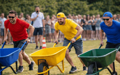 Vidám csapatépítő játék felnőtteknek, ami tényleg megmozgatja a társaságot